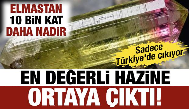 T&uuml;rkiye&rsquo;nin gizli hazinesi ortaya &ccedil;ıktı! Elmastan 10 bin kat daha nadir: Başka yerde yok