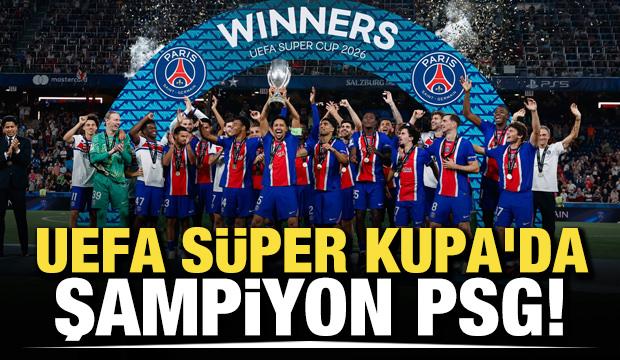 UEFA S&uuml;per Kupa'da şampiyon PSG!