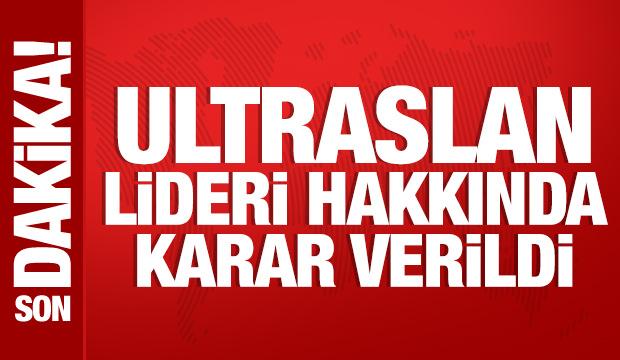UltrAslan lideri Muzaffer Şirin hakkında karar verildi