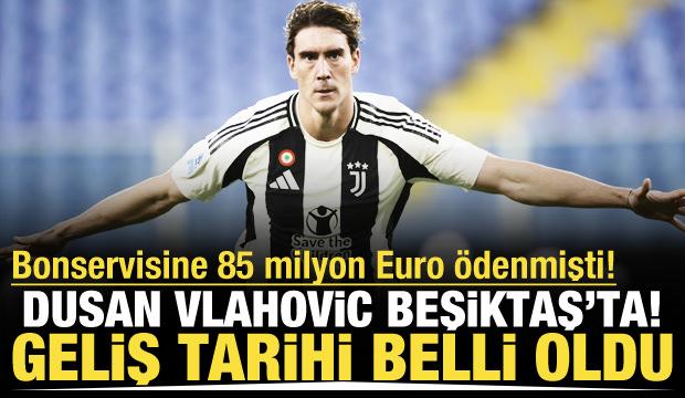 Vlahovic Beşiktaş'ta! Yıldız golc&uuml; İstanbul'a geliyor