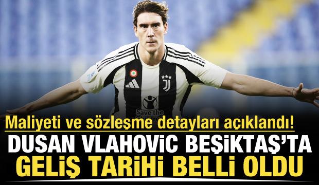 Vlahovic Beşiktaş'ta! Yıldız golc&uuml;n&uuml;n İstanbul'a geliş tarihi belli oldu