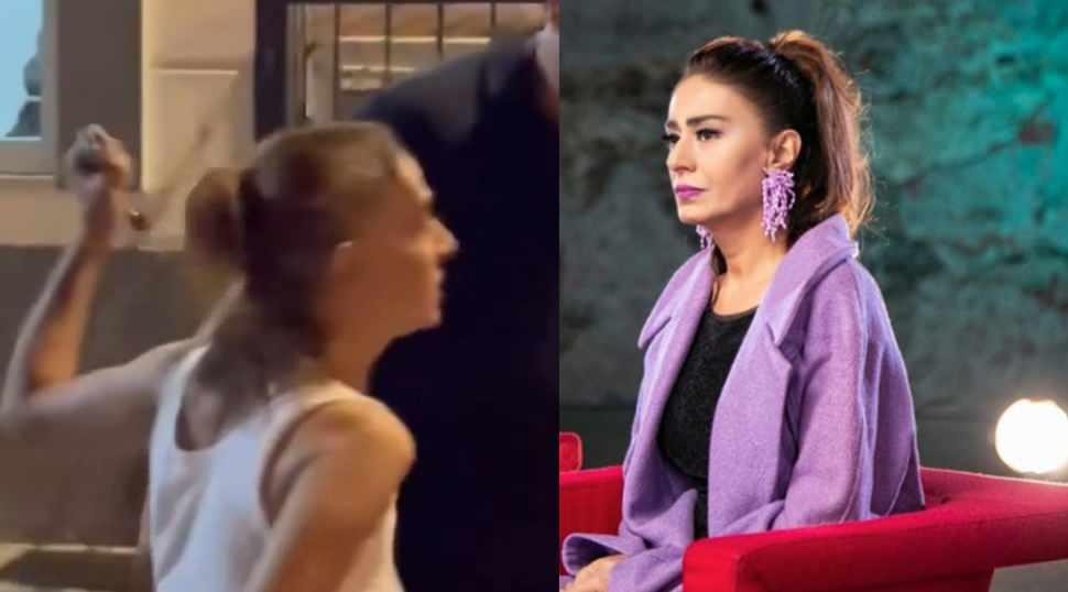 Yıldız Tilbe'den g&uuml;venlik g&ouml;revlisine sert tepki: "Sana bir &ccedil;akarım gidersin"