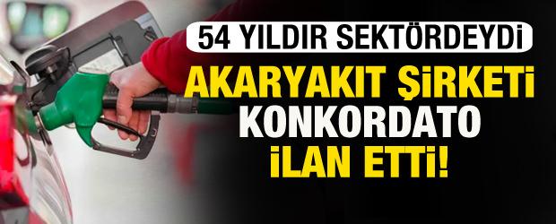 54 yıllık akaryakıt şirketinden k&ouml;t&uuml; haber: Konkordato ilan etti!
