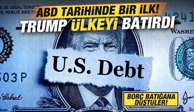 ABD tarihinde bir ilk: &Uuml;lkenin borcu 40 trilyon doları ge&ccedil;ti!
