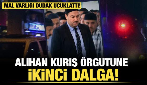 Alihan Kuriş &ouml;rg&uuml;t&uuml;ne ikinci dalga: Milyonlarca lira ve a&ccedil;ılamayan kasa ele ge&ccedil;irildi