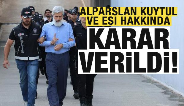 Alparslan Kuytul ve eşi hakkında mahkemden karar!