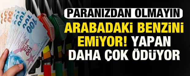 Arabadaki benzini yok ediyor! Yapan daha &ccedil;ok para &ouml;d&uuml;yor