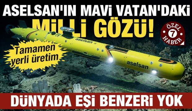 ASELSAN'ın Mavi Vatan'daki milli g&ouml;z&uuml;! D&uuml;nyada eşi benzeri yok: Tamamen yerli ve milli 