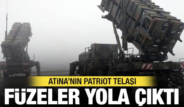 Atina'nın Patriot telaşı: F&uuml;zeler sabah saatlerinde yola &ccedil;ıktı