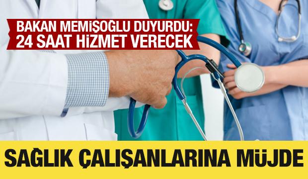 Bakan Memişoğlu'ndan sağlık &ccedil;alışanlarına kreş m&uuml;jdesi