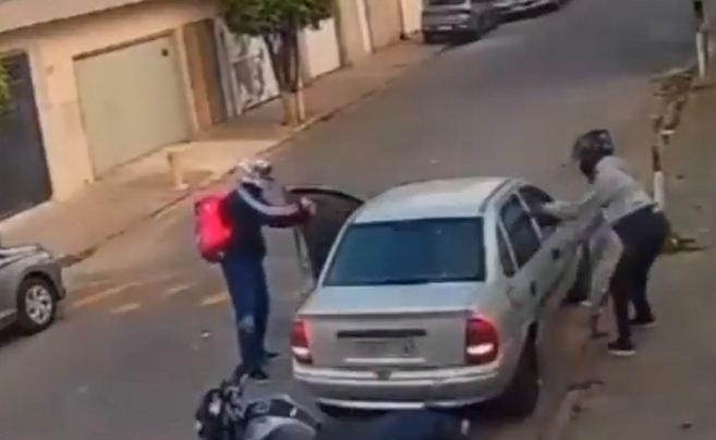 Brezilya'da gasp&ccedil;ıların feci sonu: Peşlerine d&uuml;şen kurban ikisini de &ouml;ld&uuml;rd&uuml;!