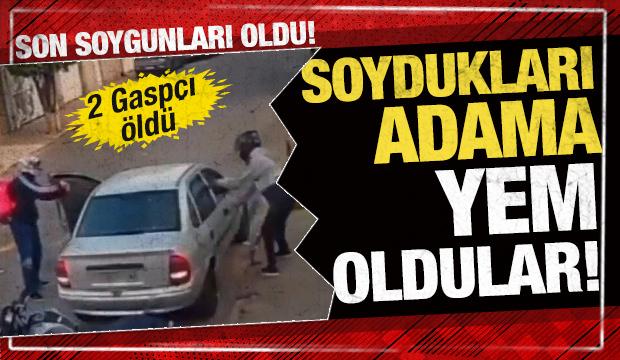 Brezilya'da gasp&ccedil;ıların feci sonu: Peşlerine d&uuml;şen kurban ikisini de &ouml;ld&uuml;rd&uuml;!