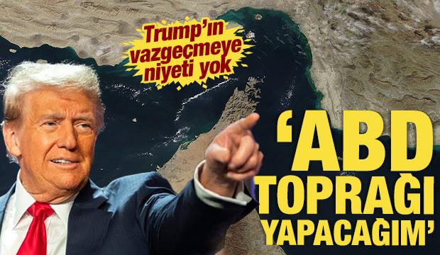 Donald Trump skandal H&uuml;rm&uuml;z a&ccedil;ıklamasını yineledi: ''ABD toprağı ilan edeceğiz''