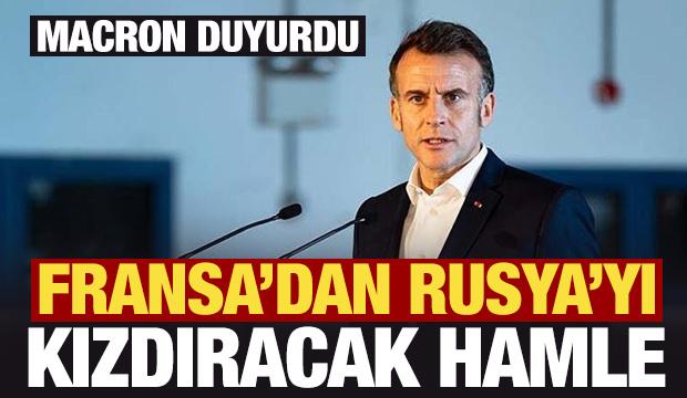 Fransa'dan Rusya'yı kızdıracak hamle: Macron'dan Ukrayna'ya taahh&uuml;t