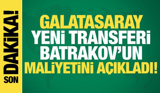 Galatasaray Batrakov'un maliyetini a&ccedil;ıkladı!