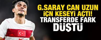 G.Saray, Can i&ccedil;in keseyi a&ccedil;tı! Transferde fark d&uuml;şt&uuml;