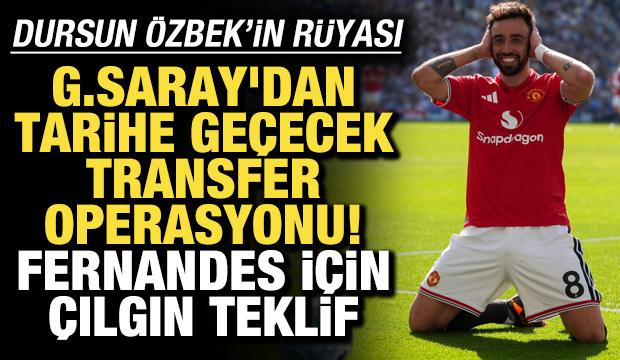 Galatasaray'dan tarihi operasyon! Bruno Fernandes i&ccedil;in &ccedil;ılgın teklif