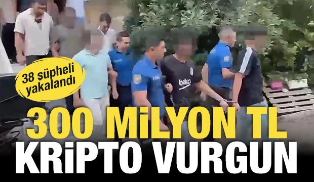 Gasp ve dolandırıcılık &ccedil;etesine Soma'da b&uuml;y&uuml;k operasyon: 300 milyon TL kripto vurgun