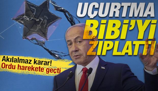 Gazze'den u&ccedil;urulan u&ccedil;urtmalar İsrail'i alarma ge&ccedil;irdi: Netanyahu'dan s&uuml;rg&uuml;n tehdidi