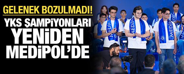 Gelenek bozulmadı: YKS şampiyonları yeniden Medipol'de