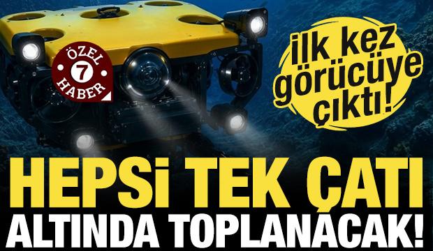 Havelsan'ın insansız denizaltı robotu TEKNOFEST Mavi Vatan'da ilk kez vitrine &ccedil;ıktı