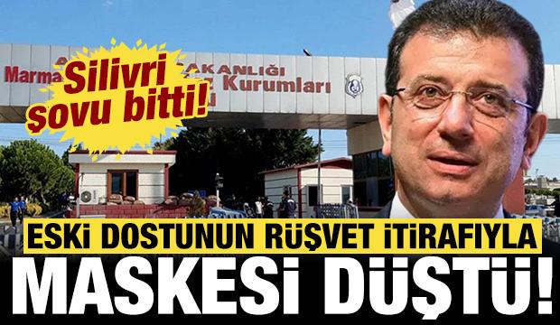 İmamoğlu'nun Silivri şovu elinde patladı: Eski dostunun r&uuml;şvet itirafıyla maskesi d&uuml;şt&uuml;