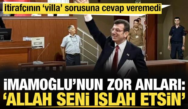 İtiraf&ccedil;ının sorusuna cevap veremeyen Ekrem İmamoğlu 'Allah seni ıslah etsin' dedi