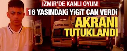 İzmir'de kanlı oyun! 16 yaşındaki Yiğit &ouml;ld&uuml;: Bir &ccedil;ocuk tutuklandı
