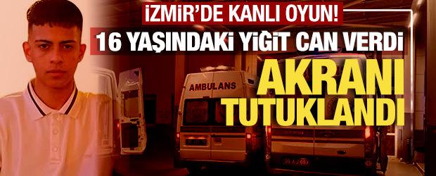 İzmir'de kanlı oyun! 16 yaşındaki Yiğit &ouml;ld&uuml;: Bir &ccedil;ocuk tutuklandı