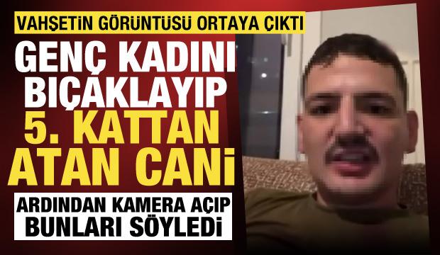 Kayseri&rsquo;de dehşet! Gen&ccedil; kadını bı&ccedil;aklayıp 5. kattan attı, ardından kameraya konuştu