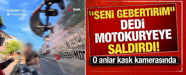 Kocaeli'de trafikte maganda dehşeti: "Seni gebertirim" diyerek kuryeyi darp etti