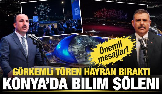 Konya'da bilim ş&ouml;leni: 11. BilimFest g&ouml;rkemli t&ouml;renle başladı