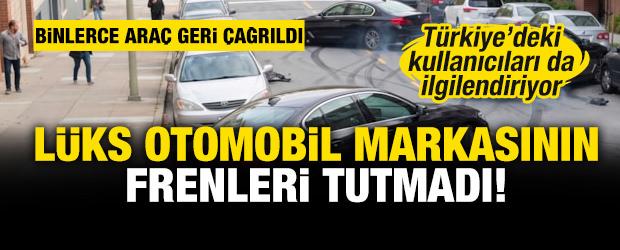 L&uuml;ks otomobil markasının frenleri tutmadı: T&uuml;rkiye'deki kullanıcıları da ilgilendiriyor! Binlerce aracı geri &ccedil;ağırdılar