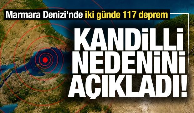Marmara Denizi'nde iki g&uuml;nde 117 deprem: Kandilli nedenini a&ccedil;ıkladı!
