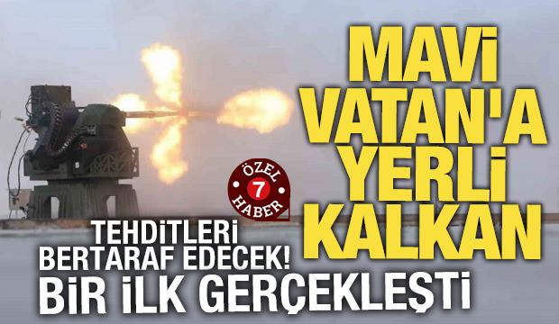 Mavi Vatan'a yerli kalkan: Tolga hava savunma sistemi Beykoz gemisine entegre edildi