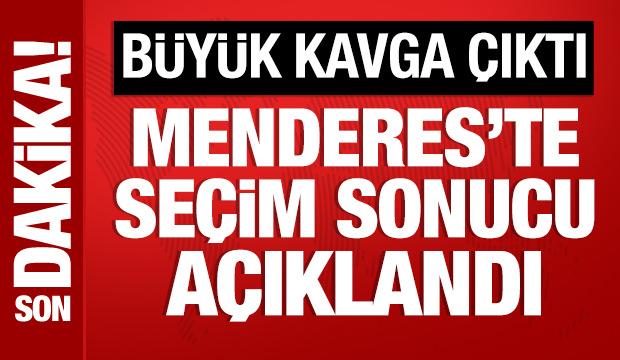 Menderes&rsquo;te b&uuml;y&uuml;k kavga! Se&ccedil;imi AK Parti'nin adayı kazandı