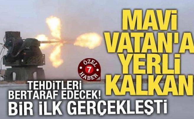 MKE'den Mavi Vatan'a yerli kalkan: Tolga hava savunma sistemi Beykoz gemisine entegre edildi