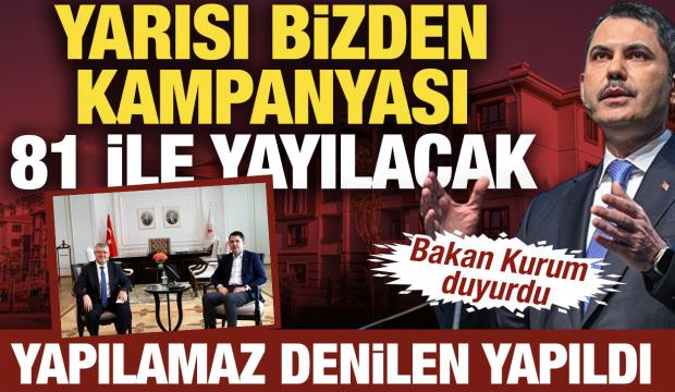 Murat Kurum: İşin zor kısmı bitti
