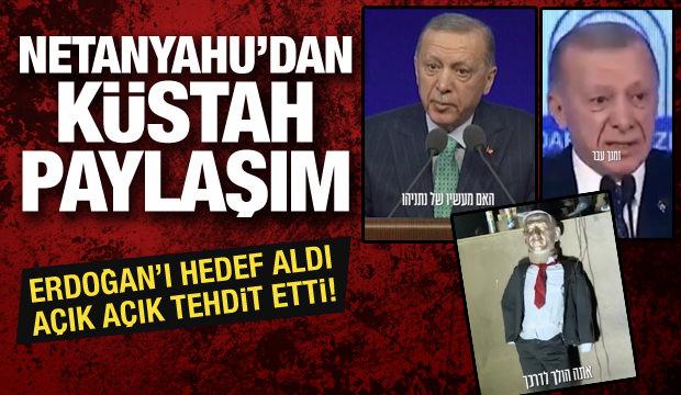 Netanyahu, Erdoğan'ın g&ouml;r&uuml;nt&uuml;leriyle se&ccedil;im propagandası yapıyor