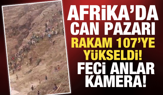 Orta Afrika Cumhuriyeti'nde altın madeni &ccedil;&ouml;kt&uuml;: 107 &ouml;l&uuml;!