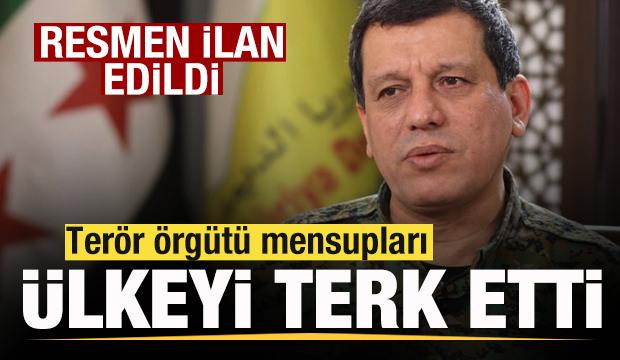 Suriye'de son dakika! Resmen ilan edildi! Ter&ouml;r &ouml;rg&uuml;t&uuml; mensupları &uuml;lkeyi terk etti
