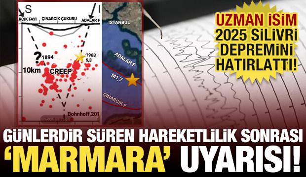 Son g&uuml;nlerdeki hareketlilik sonrası dikkat &ccedil;eken uyarı: 2025 Silivri depremini hatırlattı!