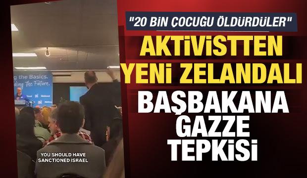 Soykırımcıyı fonlayan Başbakan'a şok protesto
