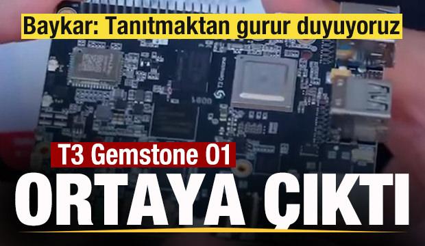 T3 Gemstone O1 ortaya &ccedil;ıktı! Baykar: Tanıtmaktan gurur duyuyoruz