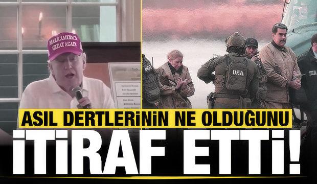 Trump, Venezuela ve İran itirafında bulundu