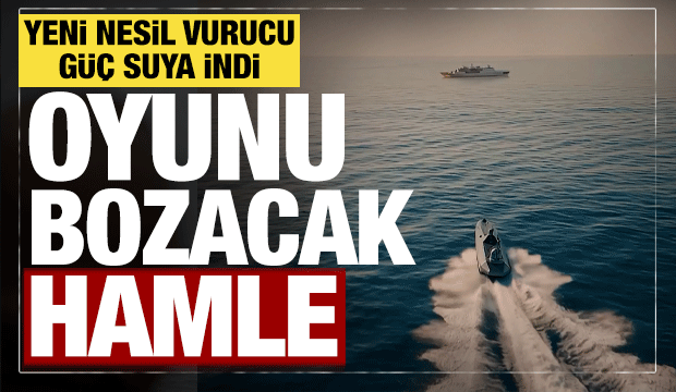 TUFAN Kamikaze İDA T&uuml;rkiye'de ilk kez suya indirildi