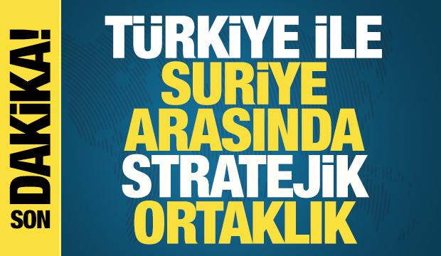 T&uuml;rkiye ile Suriye arasında madencilikte stratejik ortaklık