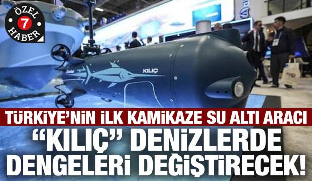 T&uuml;rkiye'nin ilk otonom su altı aracı Kılı&ccedil;: Denizlerde dengeleri değiştirecek