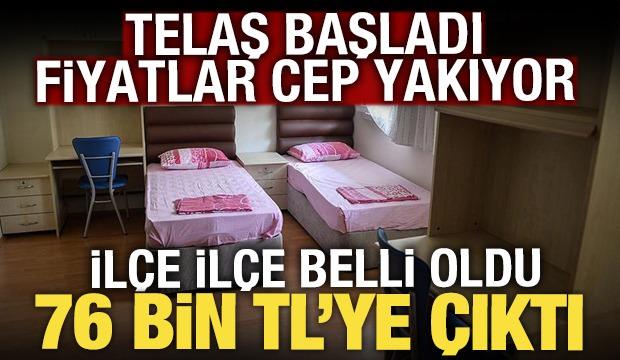 &Uuml;niversite &ouml;ğrencilerinin barınma telaşı! &Ouml;zel yurtlarda &uuml;cret 76 bin liraya kadar &ccedil;ıkıyor