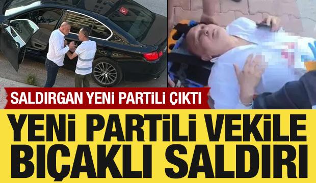 Yeni Partili vekil Melih Meri&ccedil;'e bı&ccedil;aklı saldırı: Saldırgan Yeni Partili &ccedil;ıktı